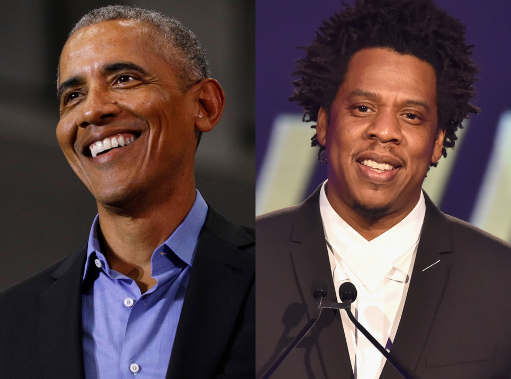 Barack Obama Compares Himself To Jay Z After Surprising Michelle Obama E Online